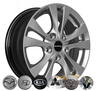 Диски Replica Mazda 526 HS R15 W6.0 PCD5x114.3 ET47 DIA67.1  
